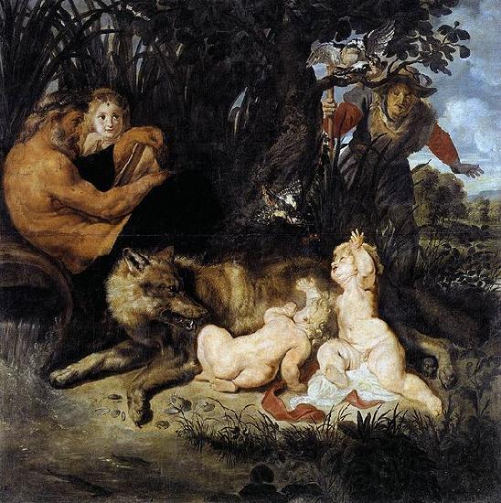 Peter Paul Rubens Romulus and Remus Germany oil painting art
